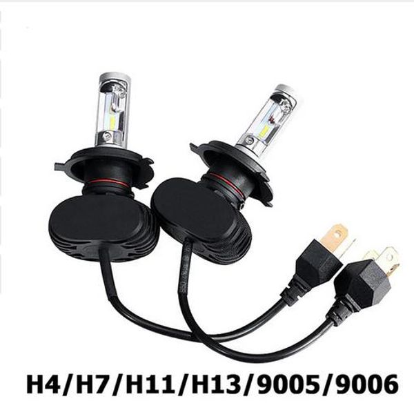 

h4/h7/h11/h13/9005(hb3) / 9006(hb4) светодиодные фары автомобиля один / привет-ло луч csp чипы авто светодиодные фары противотуманные фары л