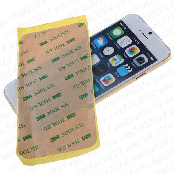 300PCS 3M Vollklebeband-Aufkleber-Klebebildschirm zum Rahmen für iPhone 4 4S 5 5S 6 6 Plus