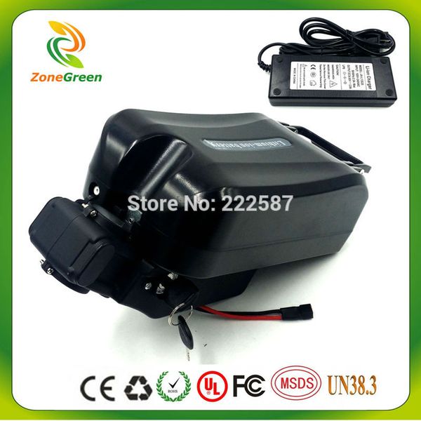 

new 48v 20ah electric bike fro g battery for 1000w 1500w li-ion battery 5c big discharge lithium battery black case bms charger