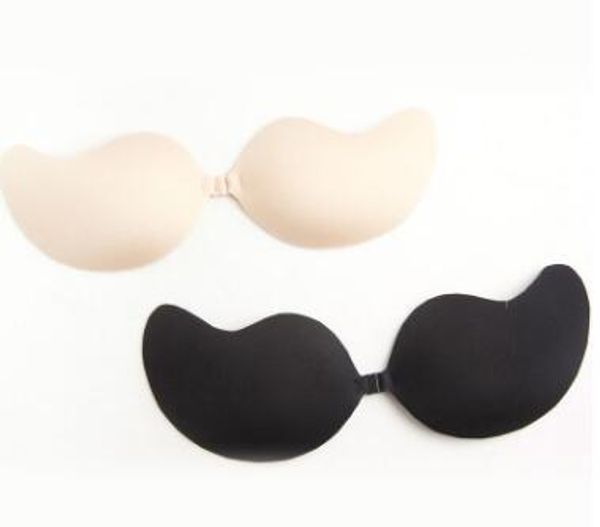 Moda de boa qualidade nova chegada Sexy Lady Invisível Silicone V forma Strapless Bra Push Up Busto Body Lift Apoio Mamário