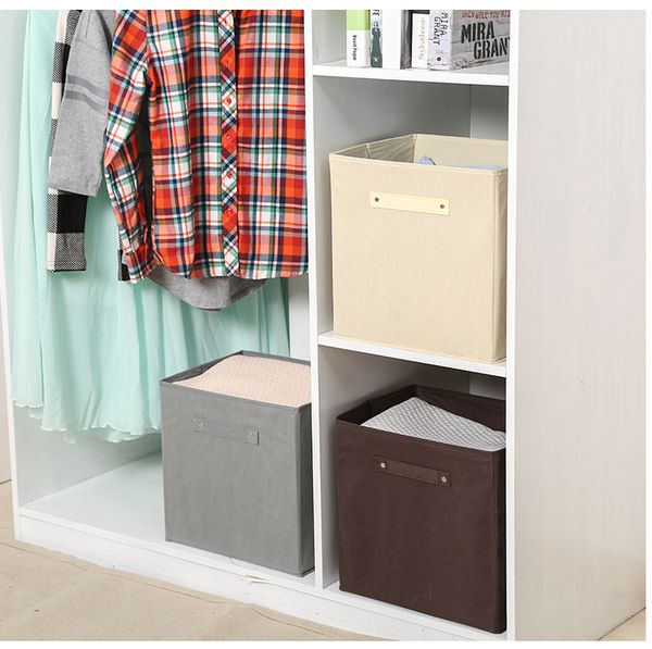 2019 Fabric Cube Storage Bins Foldable Premium Quality