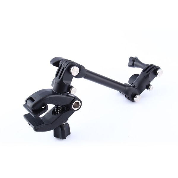 Freeshipping Music Treppiedi per strumenti regolabili Supporto per morsetto per GoPro Hero 4 3 5 Session SJCAM SJ4000 h9 Accessori Xiaomi Yi