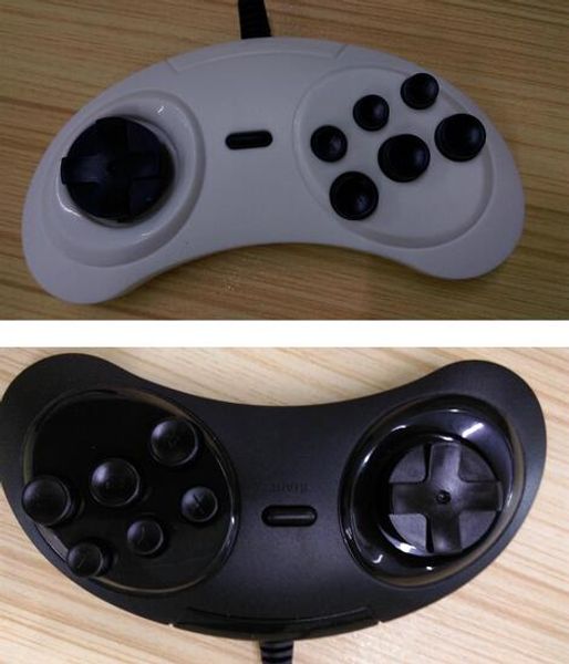 

games sega genesis/md2 y1301 usb gamepad game controller 6 buttons sega usb gaming joystick holder for pc mac mega drive gamepads