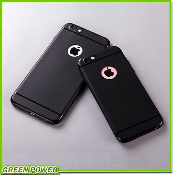 Nuovo stile per iPhone 7 8 Plus Custodia morbida opaca satinata per telefono in pelle TPU per iPhone 6s Spedizione gratuita