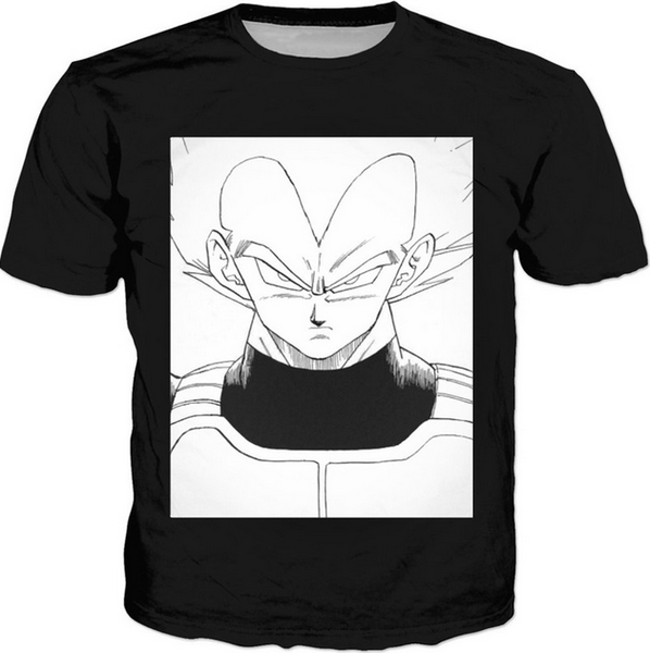 

dragon ball новая мода женская / мужская классический аниме с короткими рукавами 3d печати футболка лето повседневная футболка s--5xl aa140, White;black