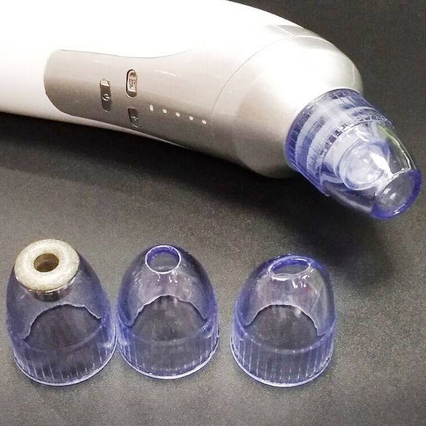 

electronic facial pore cleaner nose blackhead cleansing remover vacuum comedo suction tool skin care massage beauty machine 10pcs