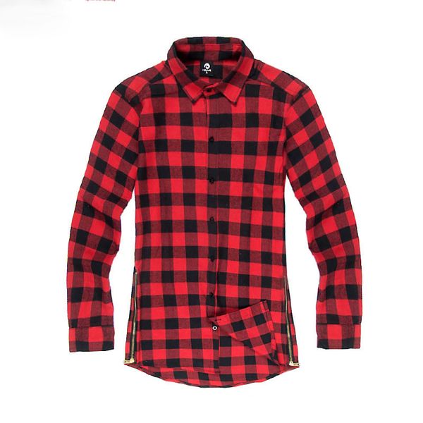 camisa escocesa hombre