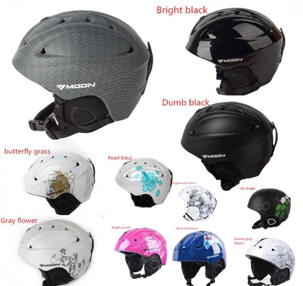 

Wholesale- ski helmet Nova marca Ski capacete ultraleve e integralmente moldado capacete Snowboard profissional Unisex skate