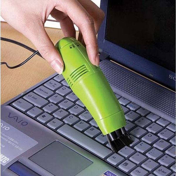 Mini aspirapolvere USB per la pulizia della tastiera Pulitore per tastiera del computer USB Laptop Dust Machine PC Set colore