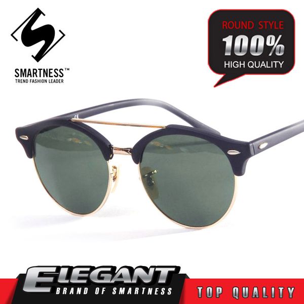 

handmade glass glasses 04346 round men frame 2016 retro vintage g15 lens women glasses ban for eyewears sun driving fishing out vqih