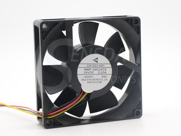 

via dhl brand new melco mmf-09c24ts rm1 ca1322h01 90mm 24v 0.2a converter server for yaskawa cooling fan