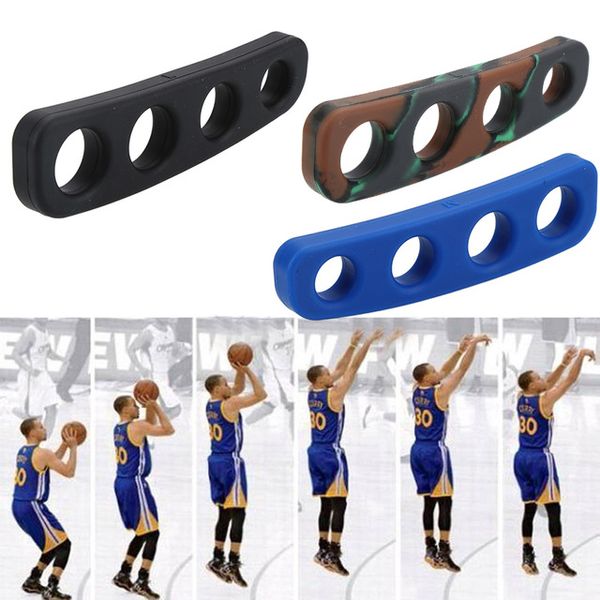 

Silicone Shot Lock Basketball Ball Shooting Trainer Training Accessories Three-Point Size for Kids Adult Man Teens