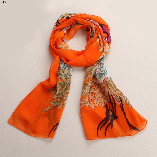 

wholesale- klv chiffon soft neck scarf shawl scarves stole wraps, Blue;gray