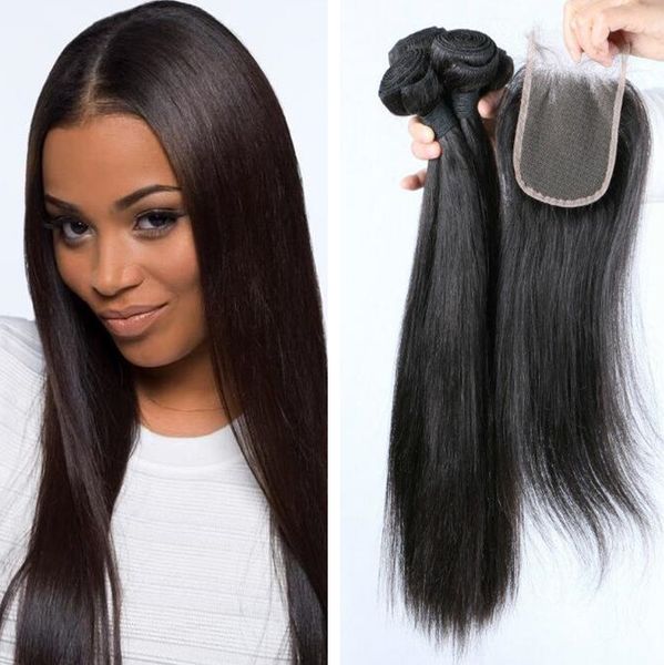 2020 Grade 8a 1b Color Straight Human Hair Weave Machine Double