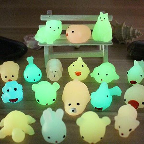 

squishy buns toys kawaii jumbo slow rising toy rare fahion animals designs pendant phone straps charms queeze kid toys glowing in the dark