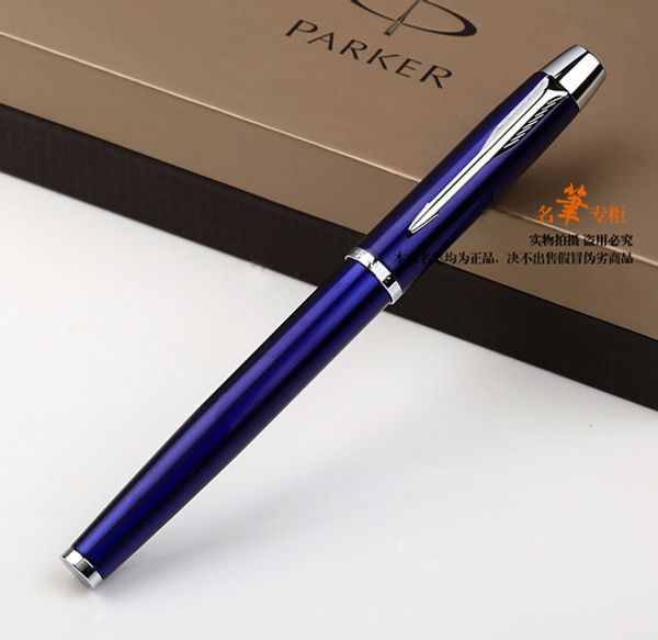 Frete Grátis Business Blue Roller Ball Pen Fornecedores de escritório escolar Caneta de gel Melhor presente Assinatura Canetas esferográficas de artigos de papelaria para escrita