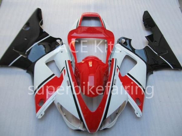 3Gifts Neue heiße Verkäufe Fahrradverkleidungs-Kits für Yamaha YZF-R1 1998 1999 R1 98 99 YZF1000 Cool Black White Red SX7