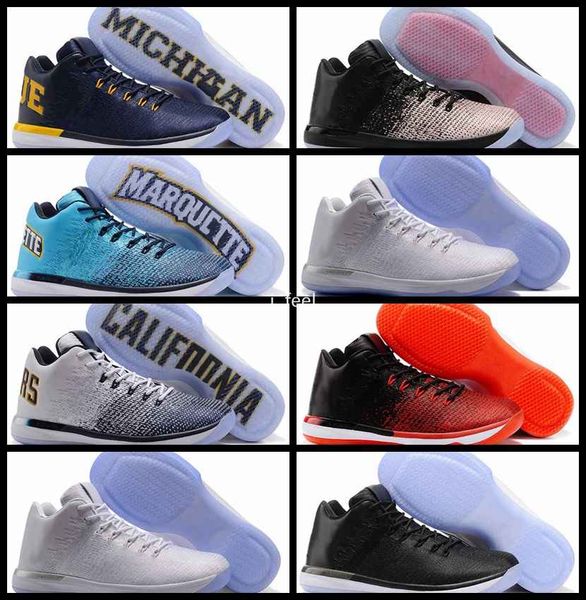 

2017 new 31 xxxi low pe california michigan george basketball shoes for men 31s basket ball mens training sports sneakers size 7-12