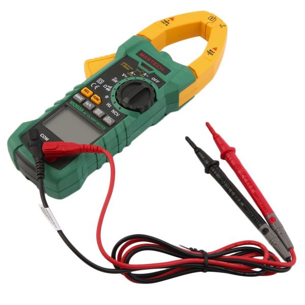 Freeshipping AC DC Tensão Digital Clamp Meter Multímetro 1000A 6000 Conta Loja Em Todo O Mundo