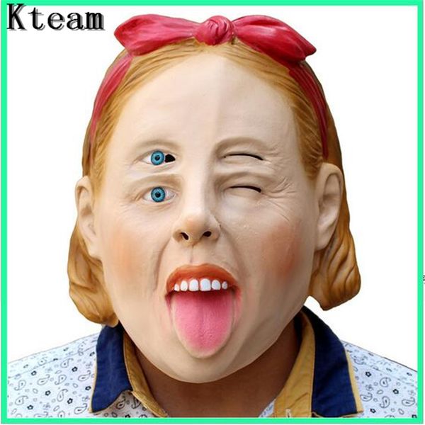 

2017 new scary party masks latex skull mask full head face breathable halloween mask fancy dress party cosplay costume theater toys