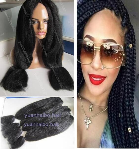 2020 Big Sale 20inch Jet Black Color 1 Kinky Straight Jumbo Braids