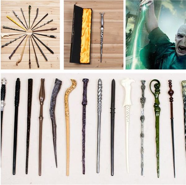 

new magical wand dumbledore hogwarts wand cosplay wands hermione voldemort magic wand in gift box 36cm 18 design magic tricks b0099