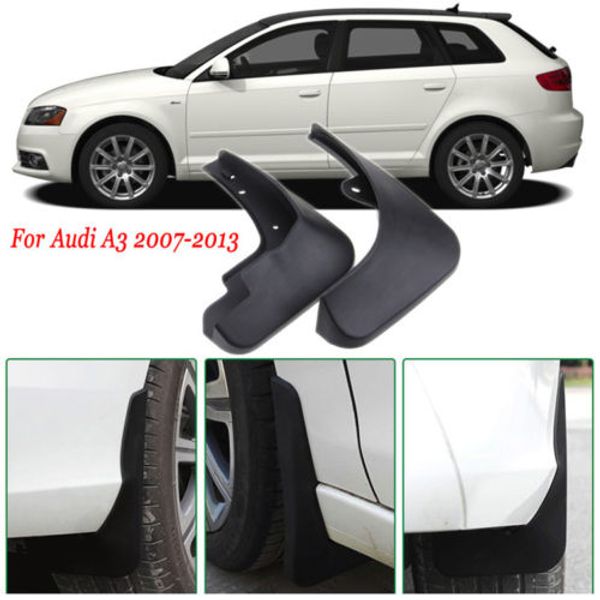 

brand new 4pcs abs mud flaps splash guards car fender mudguard for audi a3 2007-2013