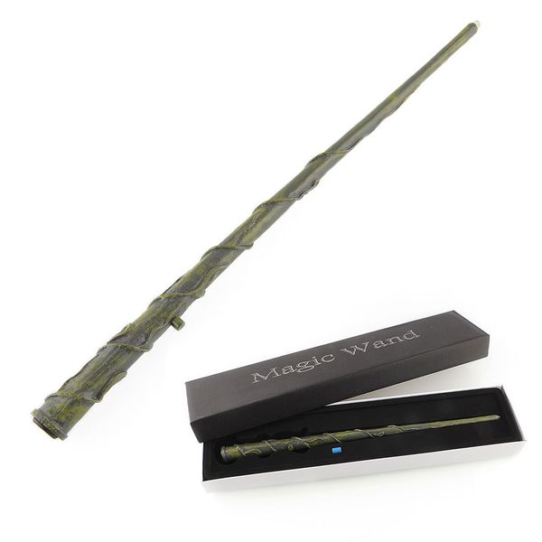 

wholesale- 2017 hogwarts hermione granger led light up mediumistic magic wand drop shipping