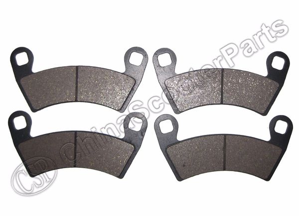 

wholesale- 2 pairs semi-metallic non-ass front brake pads polaris ranger 500 700 800 900 & rzr 800 900 1000 see descrip