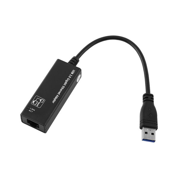 Freeshipping Novo USB 3.0 para RJ45 Gigabit Ethernet Adaptador de Rede Com Fio Lan Para MacBook