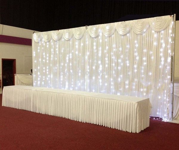 Pipe And Drape 3 6 M Curtain Curtain Backdrop For Wedding Wedding