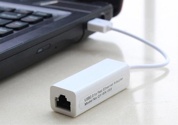 

usb to rj45 usb 2.0 to high speed ethernet network lan adapter card 10/100 adapter for pc\windows7 laplan adapter