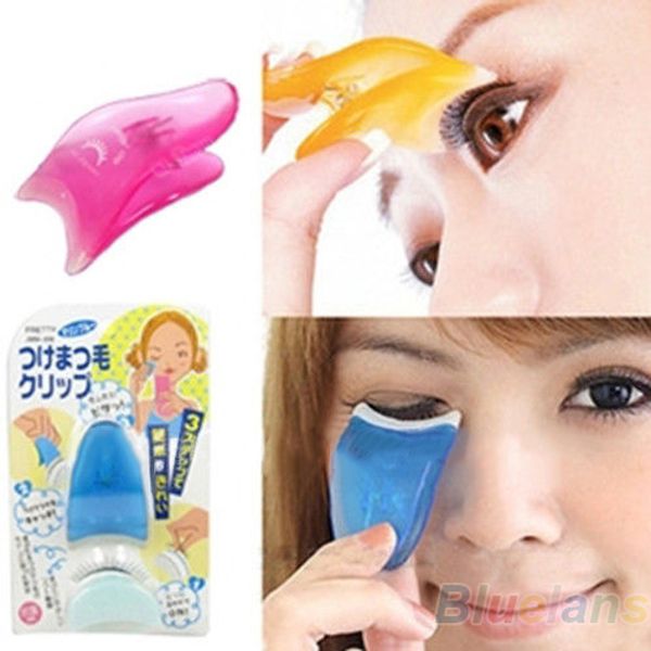 Wholesale- New Fashion  Cosmetic Tool False Eyelash Fake Eye Lash Applicator Clip AS9 7GV8