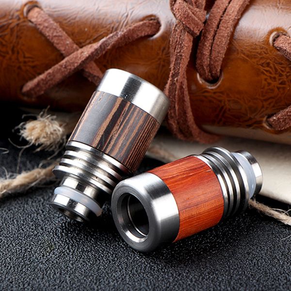 

Red Wood Drip Tip Best 510 Redwood Drip Tips Redwood + Stainless Steel Wide Bore MouthPiece fit Atomizer E Cigarette DHL Free