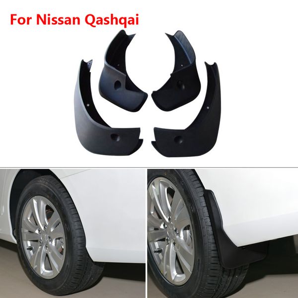 

brand new for nissan qashqai 4pcs abs mud flaps splash guards car fender mudguard