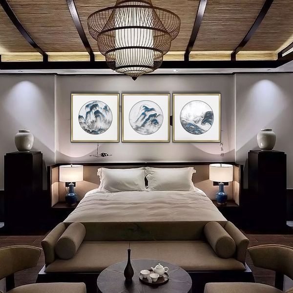 2017 Top Fashion Handmade Asian Metal Wall Art Nail Painting