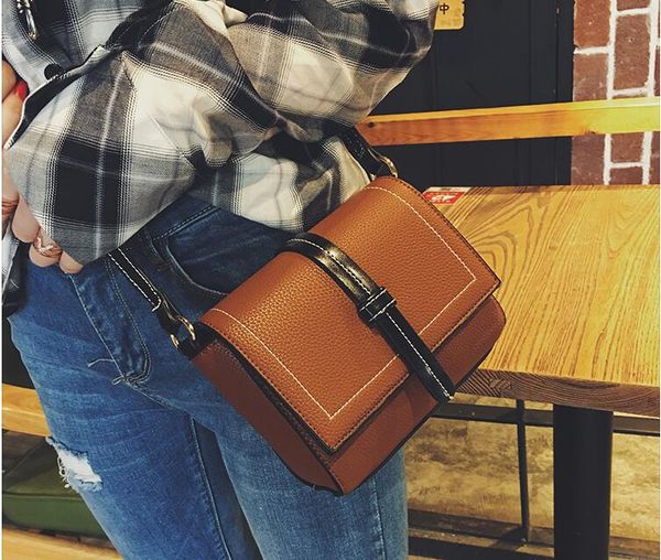

2017. mini. small. women's bags. girl. pu. soft. monochrome. leisure fashion bag.cross body.shoulder bags