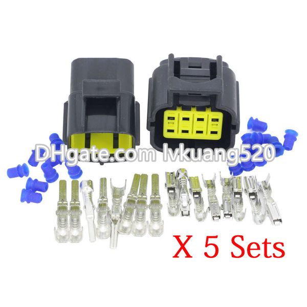 

CNLW 5 Sets 8 Pin Denso 1.8 DJ70816Y-1.8-11/21 Waterproof Electrical Wire Connector oxygen Denso 1.8 Connector plug Automobile Connector