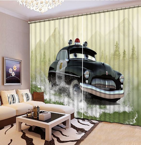

costom cartoon curtain fashion decor home decoration for bedroom