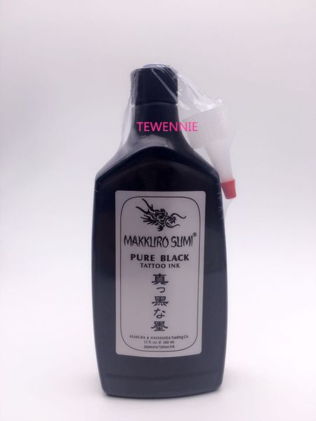 

wholesale-12oz pure black makkuro sumi tattoo outlining ink ing