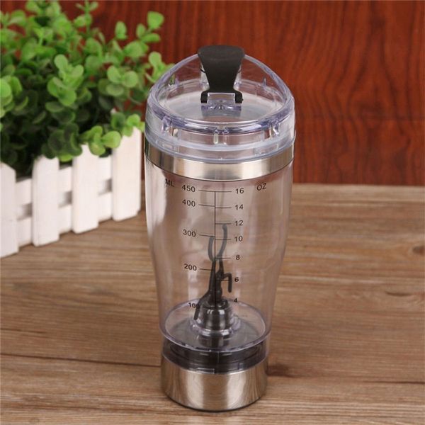 Wholesale- Top Quality Electric  blender water bottle automatic movement vortex  450ml free detachable smart mixer cup