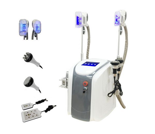 

ultrasonic cavitation rf fat ing machine cool body sculpting 635-650nm lipolaser fat reduction 2 cryo handle work at same time