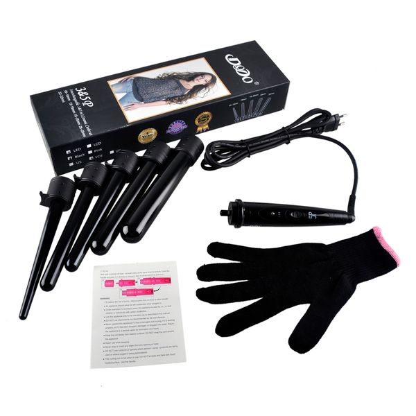 5 In 1 Curling Wand Set Hair Curling Tong Hair Curling Iron The