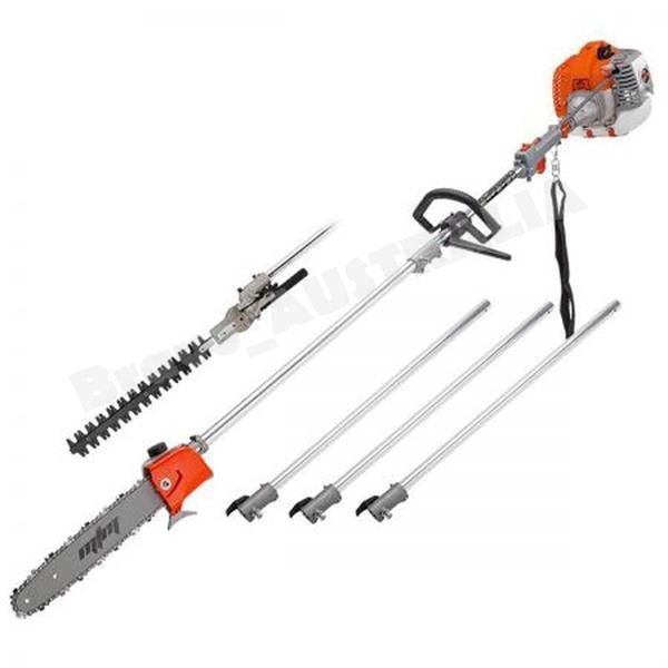 

new model 52cc long reach chain saw,pole hedge trimmer,3pcs extensions