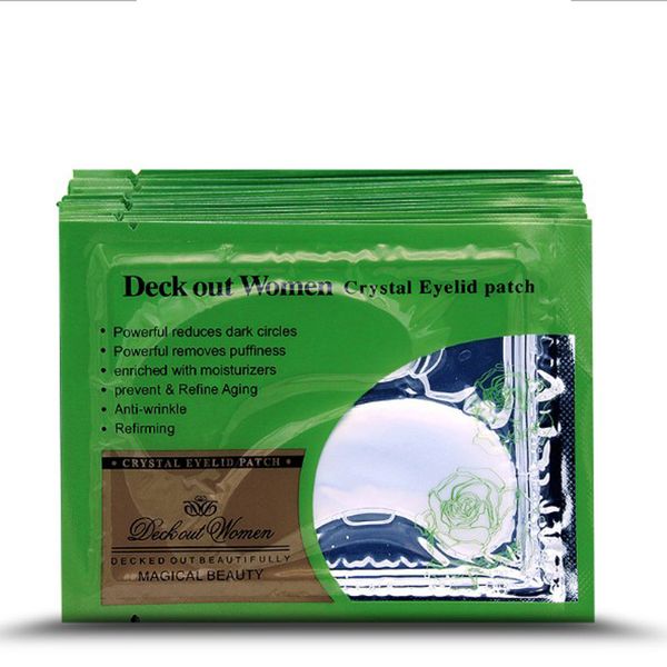 

collagen crystal eye mask eyelid patches for eyes care pad moisture anti-wrinkle beauty gel eye mask remove dark circles