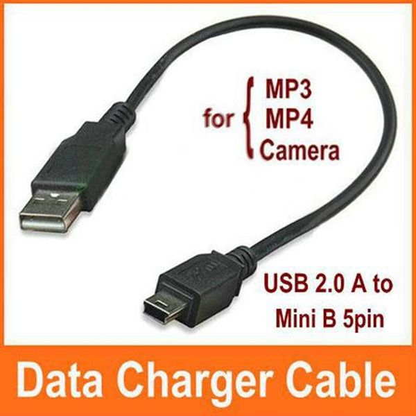 

USB 2.0 a для Mini B 5pin мужской данных зарядное устройство кабель для MP3 MP4 GPS камеры, 100 шт