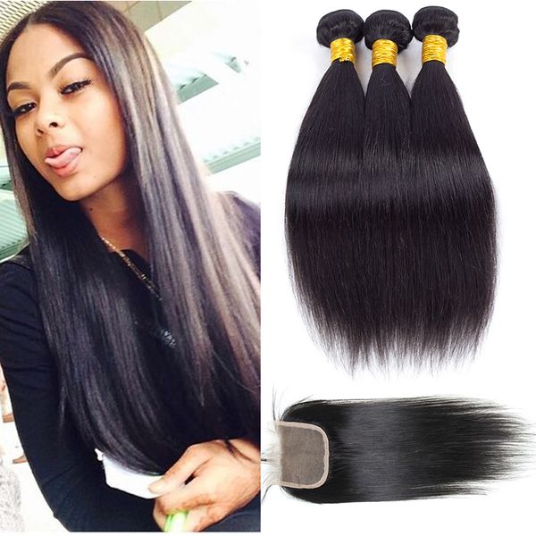 2020 Top Best Sale Peruvian Human Hair Bundles With Top Lace