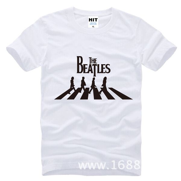 

The Beatles Abbey Road Metal Rock Mens Men Tshirt Fashion 2017 Short Sleeve O Neck Cotton T-shirt Tee Camisetas Hombre