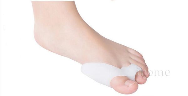 

wholesale 100 pair=200pcs beetle-crusher bone thumb hallux valgus silicone orthoses pedicure feet care for a massage body foot massager