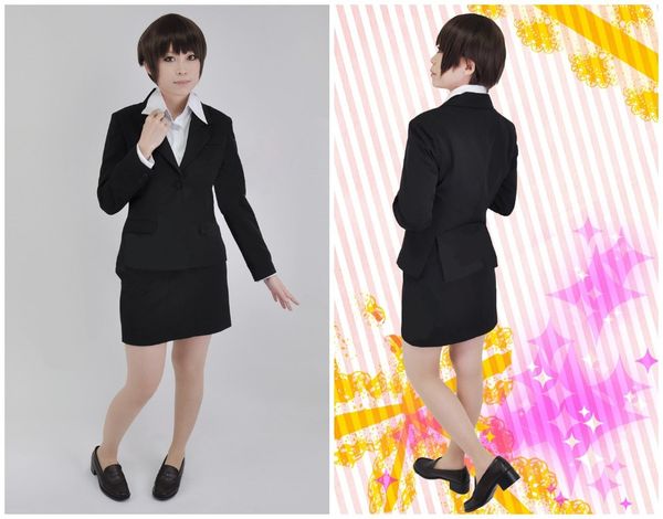 

psycho pass tsunemori akane uniform cosplay woman costumes halloween, Black